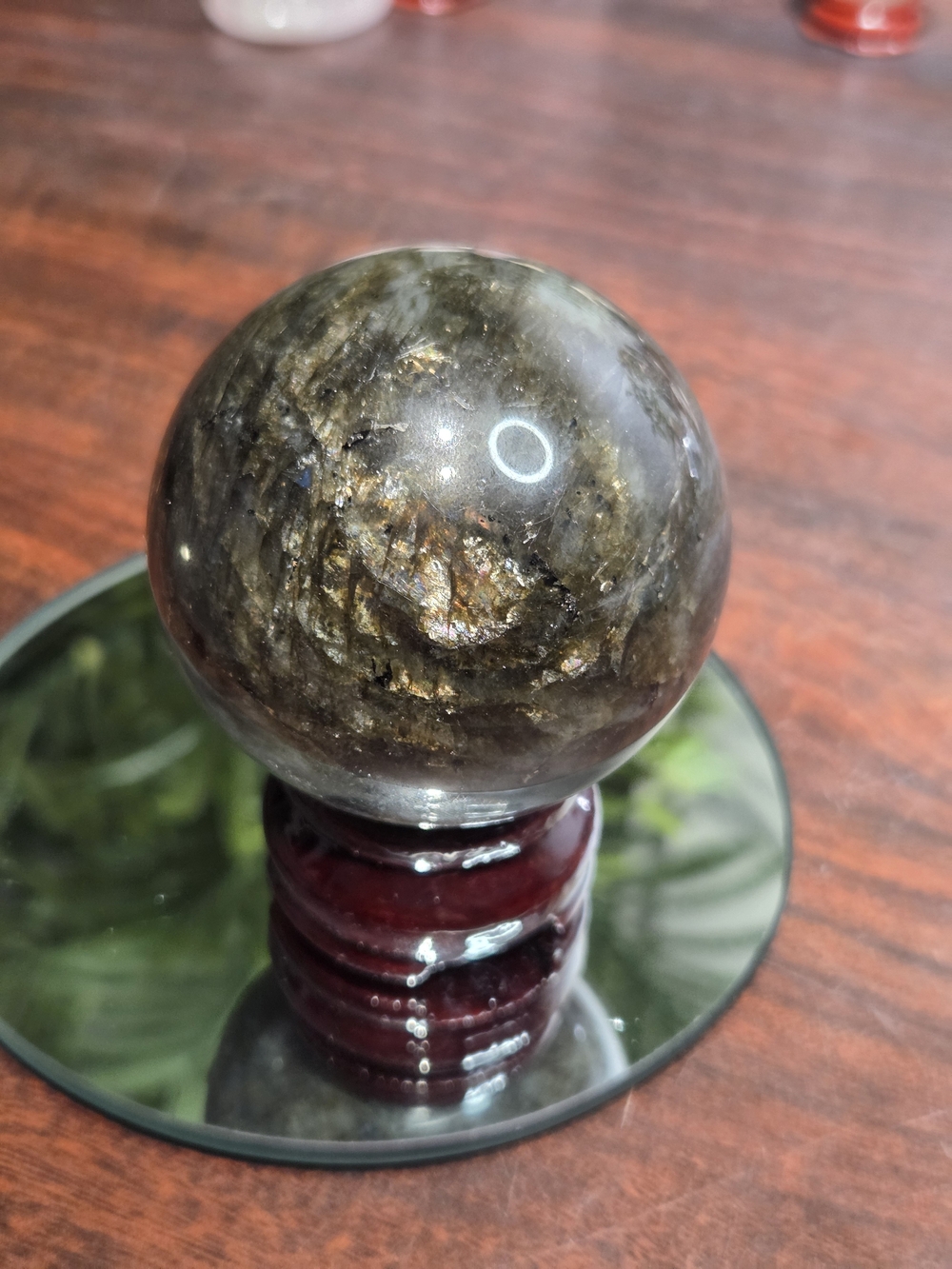Flashy Labradorite Sphere - Picture 3 of 16